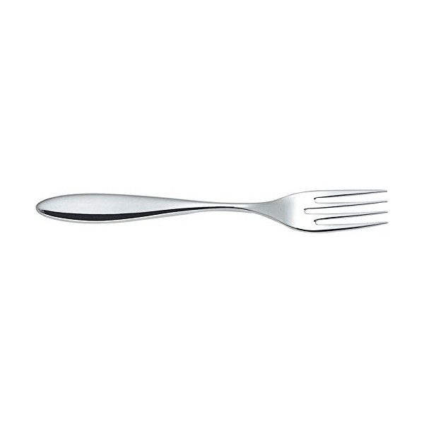 Alessi Mami 7-1/4-Inch Fish Fork, 18/10 Stainless Steel Mirror Polish, Set of 6