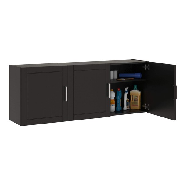 SystemBuild Callahan 54" Wall Cabinet in Black