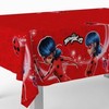 BeenSmile, Ladybird Table Cloth Decoration for Birthday, Children's Party, Celebration and Birthday, 1 Piece, 120 x 180 cm