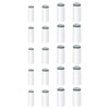 QIANCAIWANG 20 Pcs Pool Cue Tips, 4 Sizes Replacement Slip