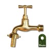 Bradas Layflat GKK011213 Brass Garden Tap 1/2 Inch External Tap