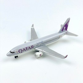 AVIAMUSE Qatar Model Airplane, Single Plane Die-cast Model Planes Aircraft Suitable for Collection & Christmas, Birthday Gifts