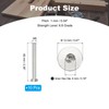 PATIKIL M6 x 60mm Flat Head Socket Cap Screws, 10