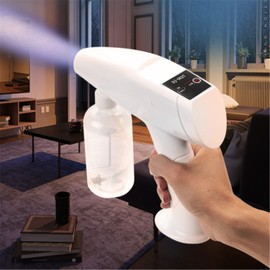 Portable Nano Alcohol Spray Gun,Barber Electric Spray Bottle Gun,Nano Mist Sprayer Gun,Steam Handheld Cordless Fogger Machine for Home,Office,Car 8.45 OZ
