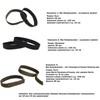 baum-m gmbh German Armed Forces Trouser Rubbers 1 Pair Leg