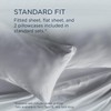 TEMPUR Classic Cotton Sheet Set Sleepy Silver Mist - Split