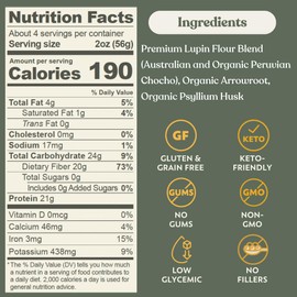 Chef’s Kiss Low Carb Strozzapreti | 4g Net Carbs, 21g Protein | Keto Friendly, Low Glycemic Pasta Made from Lupins | Gluten Free High Protein | No Gums | Keto Pasta Alternative | Non GMO | 2-pack(8oz)