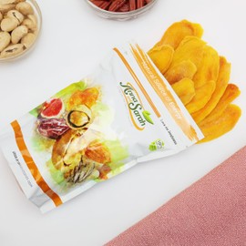 Anna and Sarah Extra Low Sugar Added Dried Mango Slices 80 Oz - Delicious Texture Soft & Juicy Dried Mango - Gluten Free - Non GMO - Kosher - Natural Source of Vitamin C, in Resealable Bag 5 Lbs