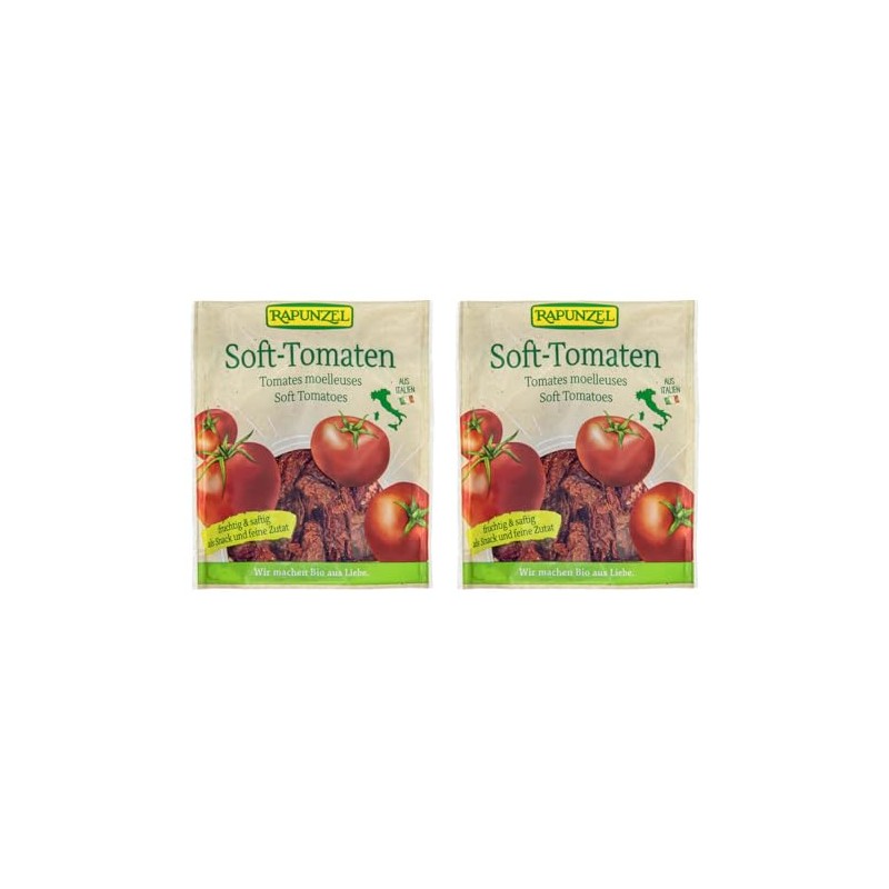 Rapunzel Tomatoes Soft Pack of 2 (2 x 100 g)