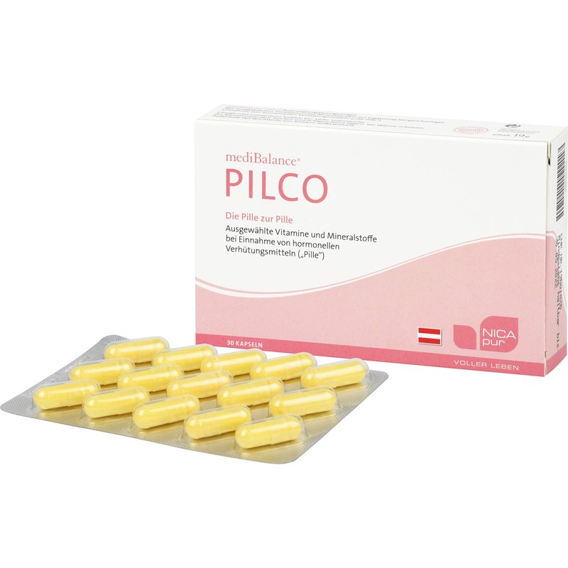 Nicapur mediBalance Pilco Capsules Pack of 30 Capsules