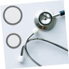 Beavorty 4pcs Stethoscope Diaphragm Replacement Parts Fit for Adult and