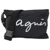 agnes b. unisex shoulder bag XAH03-03, Black