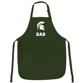Broad Bay Deluxe Michigan State Dad Apron for Barbecue Grilling Kitchen Gift for HIM or