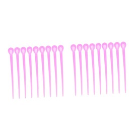 Healvian 4packs Hair Curling Perming Tools Styling Accessories for Women and Girls Reusable Clips for Secure Roller Fixation Easy to Clean Hair Types Random Color