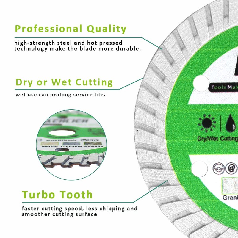 FACHLICH 3 inch Diamond Blade - Concrete Cut Off Wheel