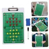 KOMBIUDA Soccer Match Board Football Competition Accessory Magnetic Coaching Tactical