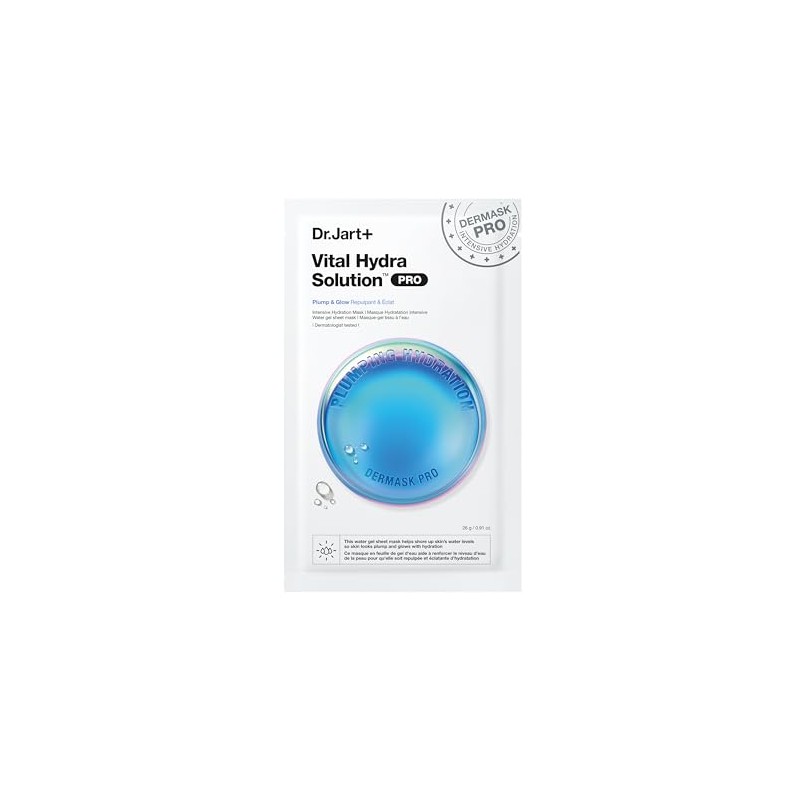 Dr.Jart+ Dermask Vital Hydra Solution Glow Face Mask with Hyaluronic