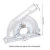 Cutting Dust Cover Grinding Shroud for 100/125/150mm Angle Grinder &amp;