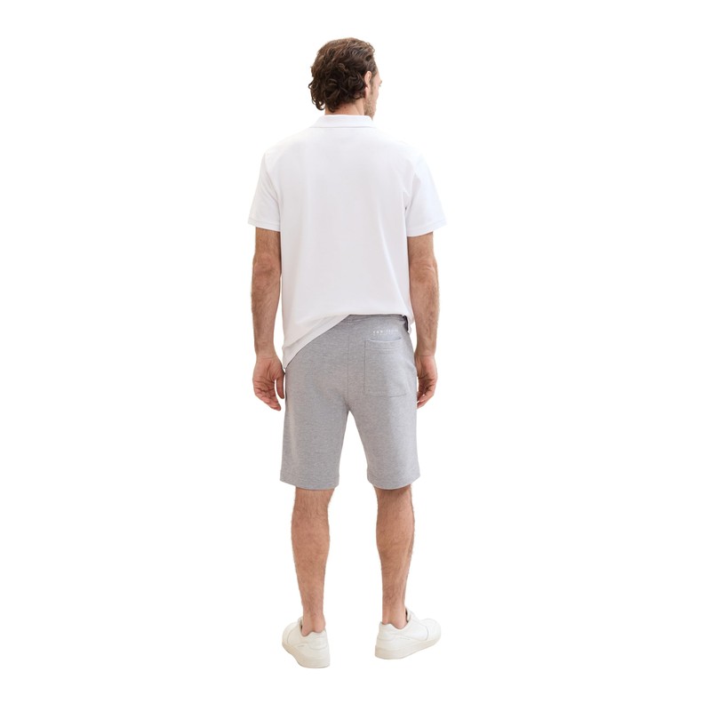 TOM TAILOR Men's Regular Fit Sweat Shorts, 12035 - Grey