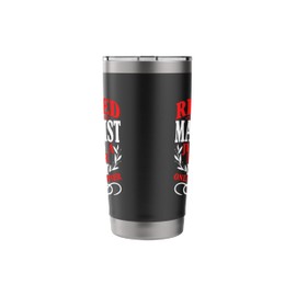 Retirement Retired Machine Learning Engineer Stainless Steel Insulated Tumbler