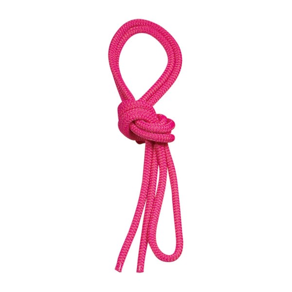 Sasaki MJ240 Rhythmic Gymnastics Junior Color Polyester Rope, Pink, 6.8 ft (2.2 m)
