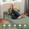 IBXFO Folding Sofa Bed, Convertible Sleeper with High Density Foam,