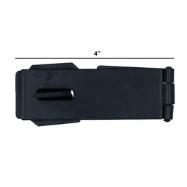 4” (100mm) Heavy Duty Safety Hasp and Staple Security Lock Gates Sheds Doors
