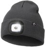 Funky Junque LED Light Beanie - Charcoal