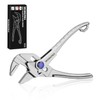 WORKPRO Mini Pliers Wrench, 4-Inch Smooth Jaw Pliers, High-Toughness Alloy