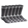 Dickies Men's Dri-tech Moisture Control Max Full Cushion Crew Socks