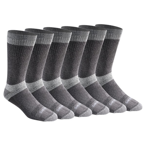 Dickies Men's Dri-tech Moisture Control Max Full Cushion Crew Socks