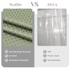 SORTTO No Hook Shower Curtain with Snap in Liner Set