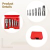 6-Piece NPT Pipe Thread Repair Kit, Pipe Extractor Tool Set,