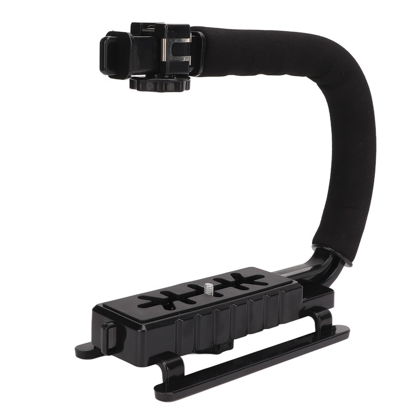 PULUZ U C Shape Video Action Stabilizing Handle Grip ABS