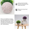 4 Macetas de Plantas Artificiales Decorativas Hogar,Pequeños Arbustos Artificiales de