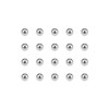 sourcing map Precision Balls 6.5mm Solid Chrome Steel G10 for