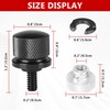 4 Pcs Seat Bolt Screw Nut Kit for Harley Rear