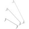 KBER Iron Bar Towel Hanger Iron Antique Black White Length