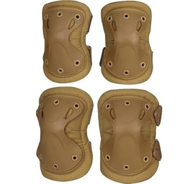 4pcs Coderas De Rodilla, Protector de Rodilleras Coderas Tácticas Ajustable, Equipo de Protecciones Profesionales para Niños y Adultos, para Patinaje 