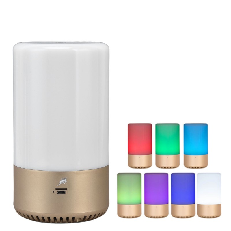 LED Night Light Smart Touch Lamp RGB Colorful 2.4GHZ Wireless