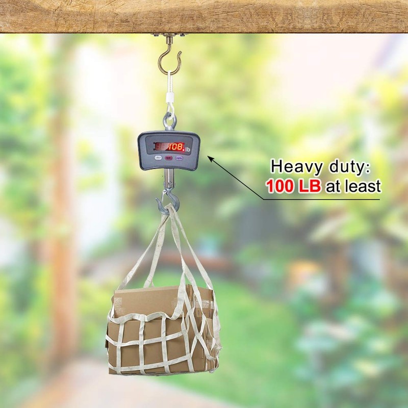 Dolibest Wall Mount Ceiling Hooks,Plant Hooks for Ceiling Metal Plant