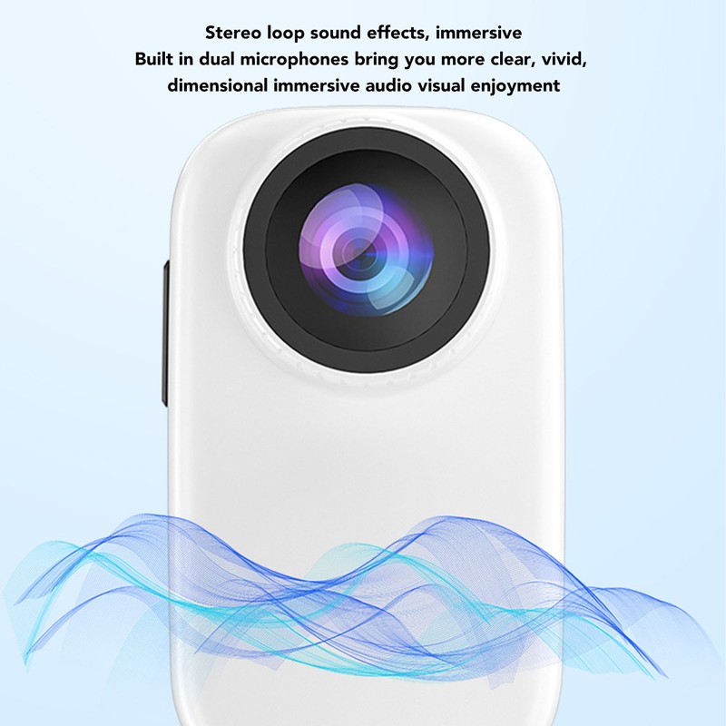 4K Cat Collar Camera IPS Touch Screen HD WiFi Pet