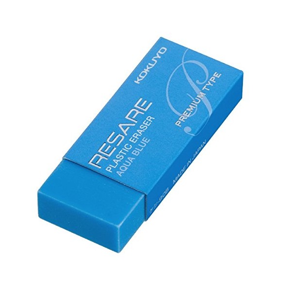 Kokuyo Keshi-90B Eraser, Premium Type, Blue, 2 Pieces