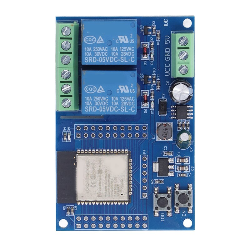 2 Channel 5V Relay Module ESP 32 4M Byte Flash