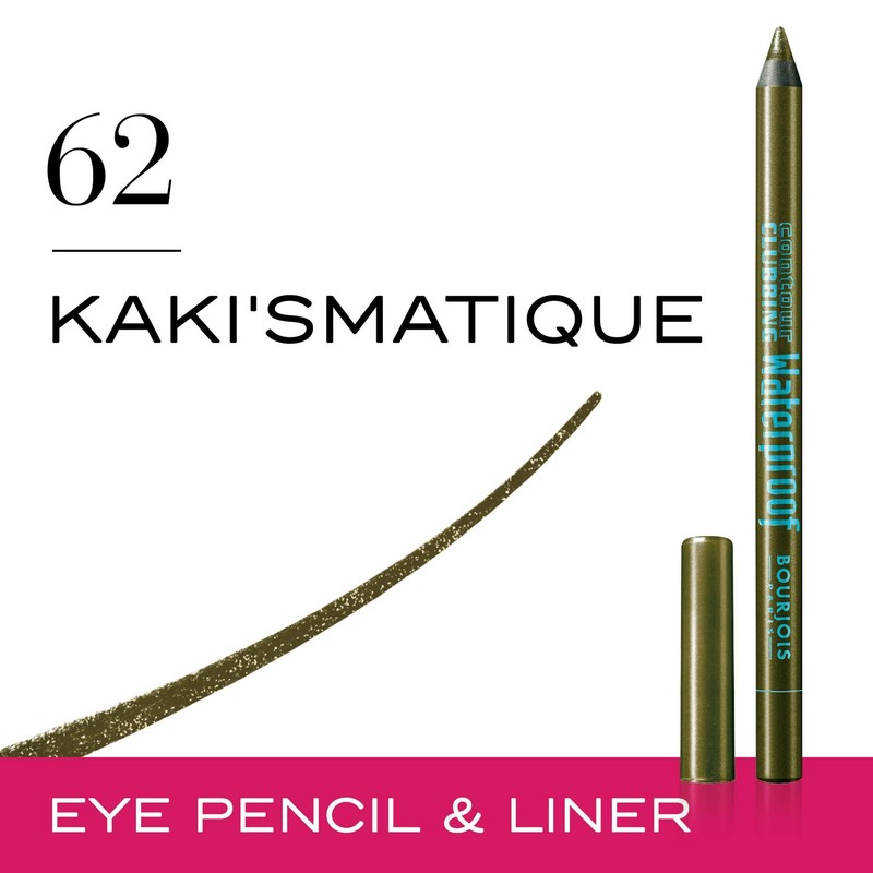 Bourjois Contour Clubbing Waterproof Eye Pencil (62 So Kaki'Smatique)