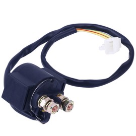 Glixal ATMT1-138 Starter Relay Solenoid 139QMB 157QMJ Motor GY6 50cc 125cc 150cc Chinese Scooter Moped ATV (18“ Wire)