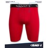 AND1 Mens Boxer Briefs - 6 Pack Stretch Long Leg