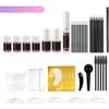 Kit de Lifting Pestañas y Cejas Semipermanente Juego Rizado Permanente