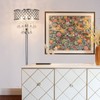 Hsyile KU300256 Mini European Crystal Floor Lamp for Living Room,Bedroom,Office,Chrome