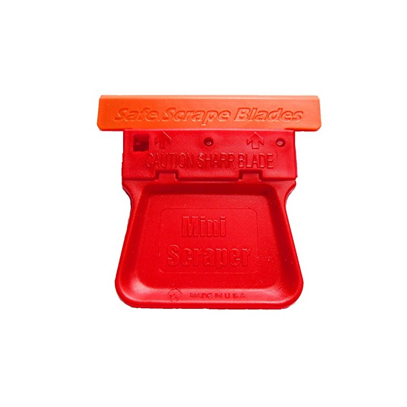 MINISCRAPER® Plastic Razor Blades,T-2 Blade 50% Wider 20 Pack